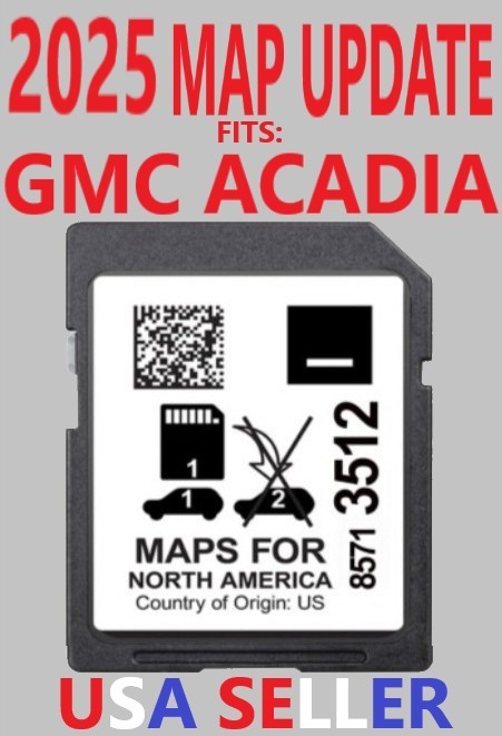 2025 BRAND NEW UPDATE GPS GMC ACADIA 85713512 SD Navigation Card