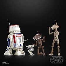 Star Wars Black Series Exclusive R5-D4  BD-72 and Pit Droids 3-Pack Minty Fresh