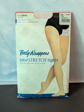 Bobby Wrappers Total Stretch Tights Adult Footed Large XL A30 Light Pink