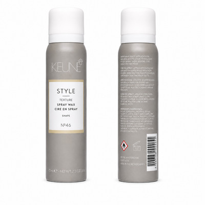 Keune Style Texture Spray Wax No. 46 Texture & Shaping Hair Spray 75 ml