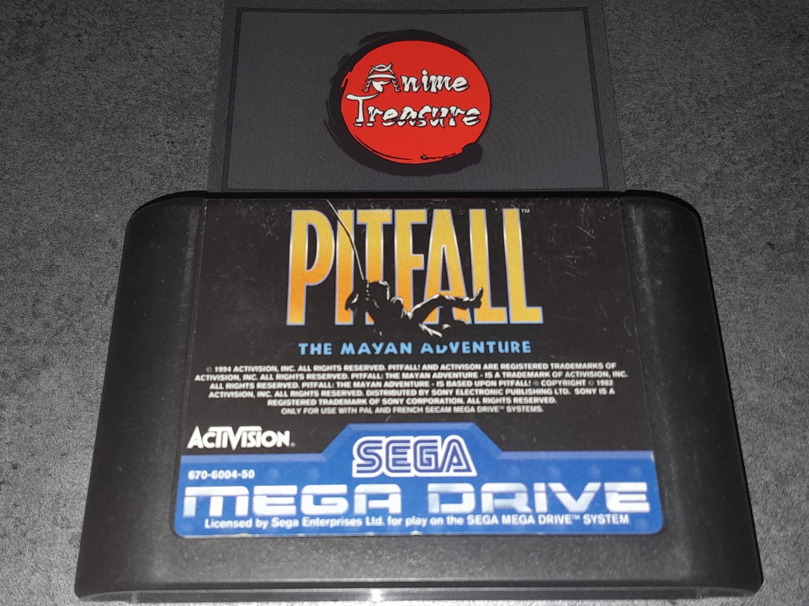 Jeu SEGA MEGADRIVE : PITFALL the mayan adventure LOOSE PAL EUR activision
