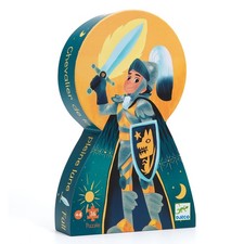 Full Moon Knight Cardboard Puzzle (36 Pieces) for Kids Ages 4 and Up