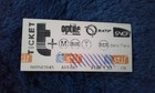 Ticket t+ transport métro bus Paris RATP Optile composté