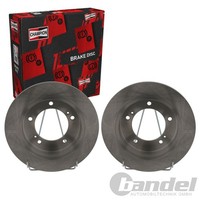 2X Champion Bremsscheiben 289Mm Voll Vorne Bremsen | 561505CH