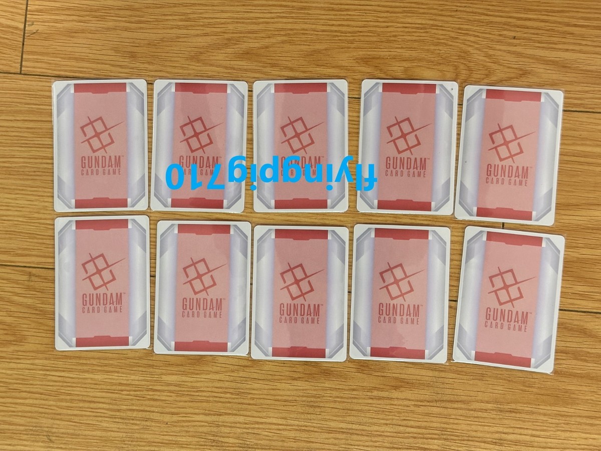 Gundam Card Game Chinese Resource C+ Edition Beta Set of 10
