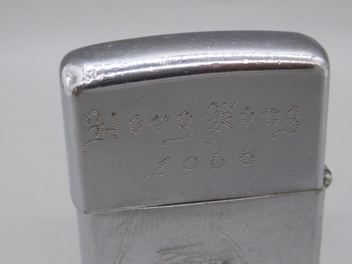 Vtg 1965 Zippo US Navy Ship USS Chowanoc ATF-100 Lighter "Hong Kong" Vietnam War - Picture 8 of 12