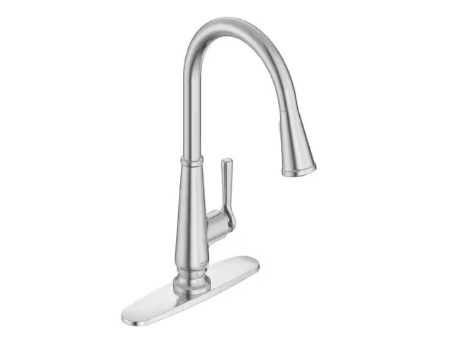 American Standard Palestra Pull-Down Kitchen Faucet Stainless Steel 7438301.075