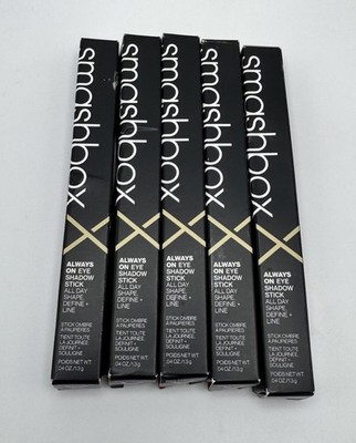 Smashbox Always On Cream Eyeshadow Stick ~ NEPO BABE ~ Lot of 5 ~ .04 Oz / 1.3g