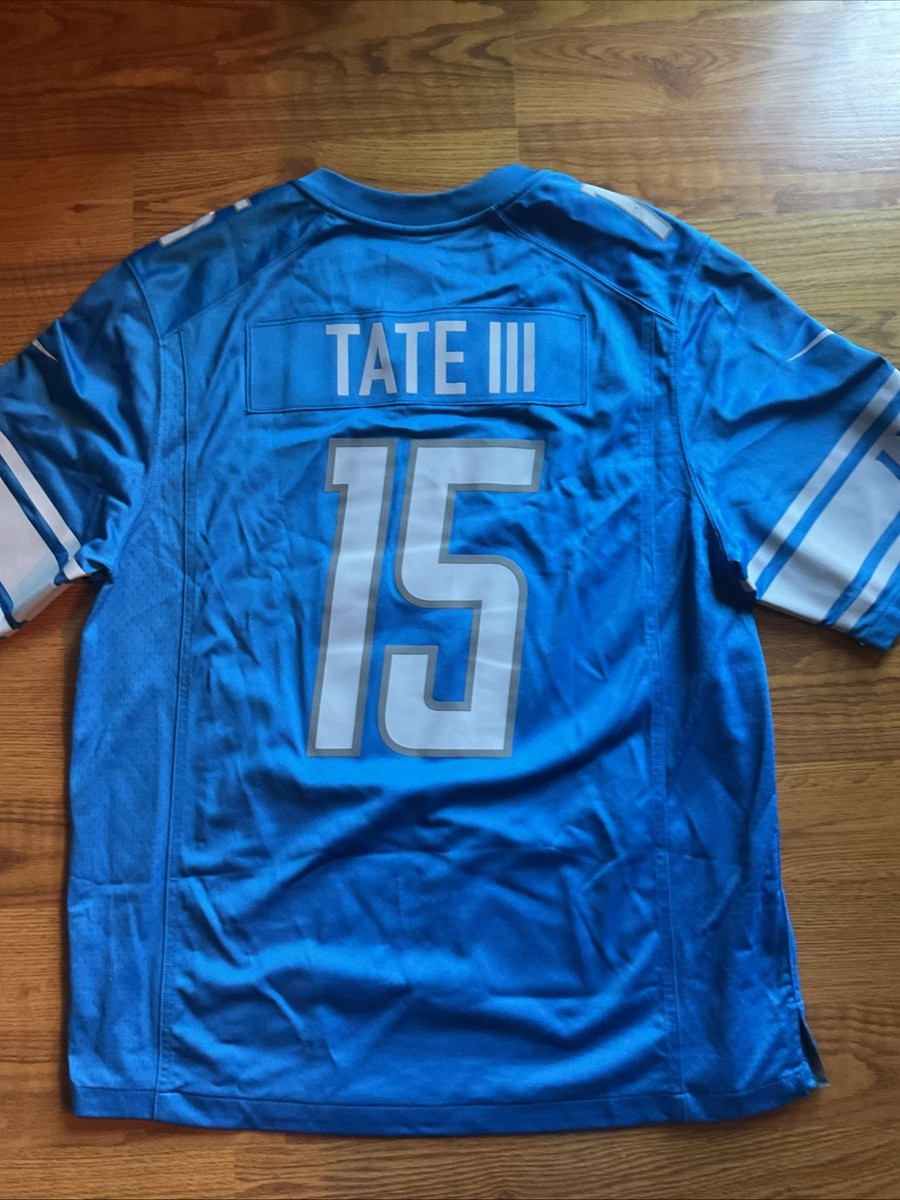Nike On Field Jersey Detroit Lions #15 Golden Tate III Size