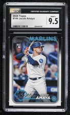 2024 Topps Series 1 Jacob Amaya #144 CGC 9.5 Mint+ 0ma6