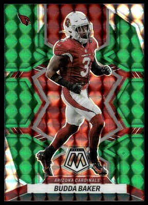 2022 Panini Mosaic #5 Budda Baker Mosaic Green Arizona Cardinals NM+