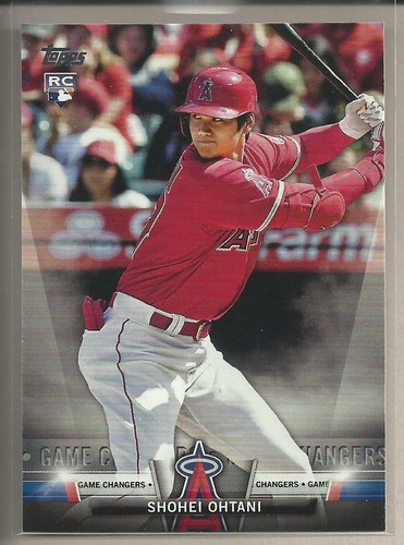 Shohei Ohtani RC 2018 Topps Update Series Salute Game Changers Rookie Card #S-39