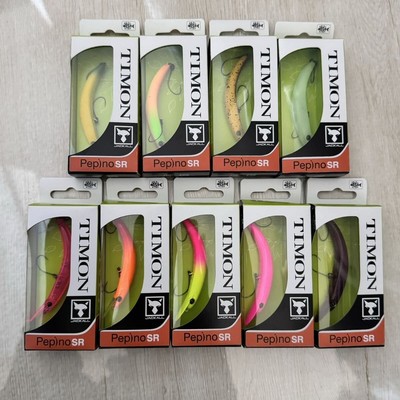 Tiemco Pepino SR 9-teiliges Set, Fluorescent Pink, Clear Pink, Rum...