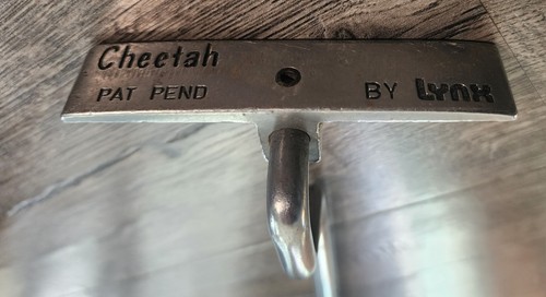 Vintage Rare "Cheetah" By Lynx Golf 2-Way Putter Steel Shaft 40" Stainless Steel - Imagen 2 de 22
