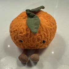 Jellycat GENUINE Amusable Small Clementine 5” excellent condition 