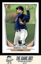 2014 Bowman Prospects #BP76 Gabriel Ynoa New York Mets