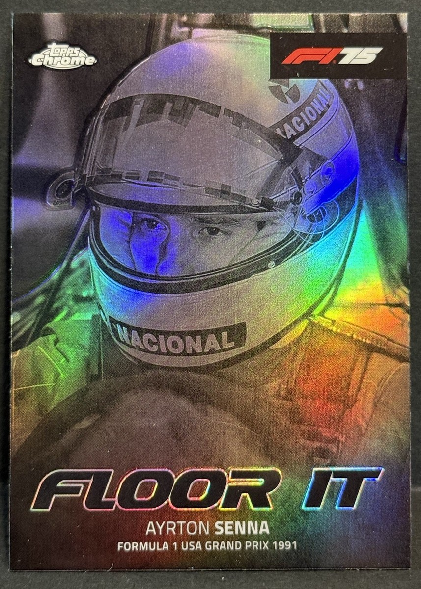 Topps Ayrton Senna 1/1 世界に1枚 one of one Amazon.com: 2023 Topps Chrome Formula 1#198 Ayrton Senna Racing