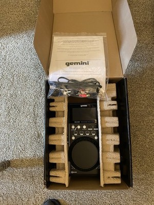 Gemini MDJ-500 Professional Media Player Black