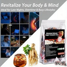 Ginseng-infused Eight Treasure Tea Kidney Ginseng Wolfberry Mulberry Health