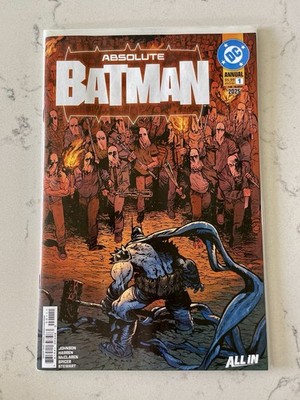 HIGH GRADE Absolute BATMAN 2025 Annual #1 (A Cover) 1st Print BATMOBILE