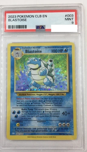 2023 Pokemon CLB EN 003 Blastoise - PSA 9-Classic Collection Japanese