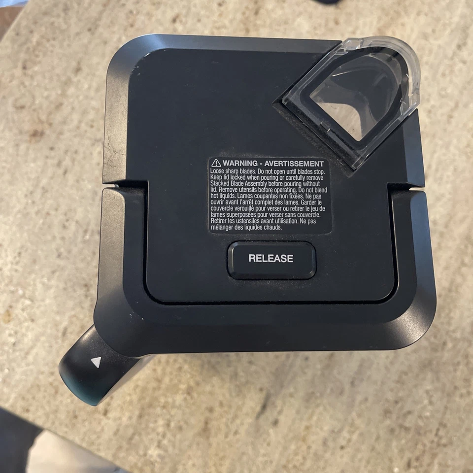 Licuadora profesional Ninja NJ600 1000 vatios 72 oz jarra trituradora de batido de hielo Foto 3 de 4