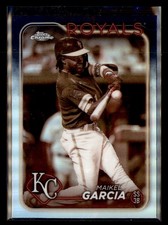 2024 Topps Chrome #246 Maikel Garcia Sepia Refractors