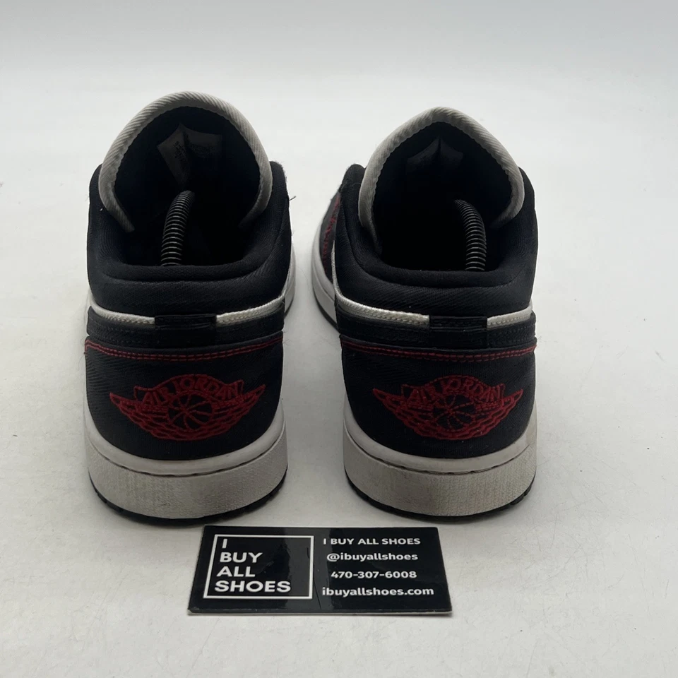 Talla 11 - Air Jordan 1 SE Utility Bajo Blanco Negro Rojo W (DD9337-106) Foto 3 de 4