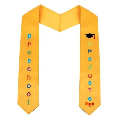 Graduation Stole Class of 2025 Preschool Gifts Kindergarten Apparel Accessory