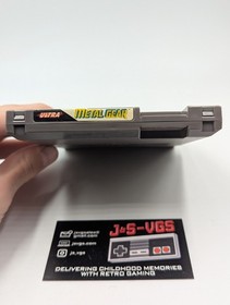Metal Gear NES Cartridge Only | Nintendo NES Authentic Tested