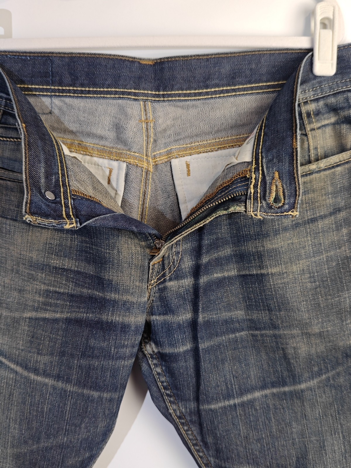 Levi's 511 Slim Fit Jeans Mens Size W33 L30 Distressed Rare Vintage image 7