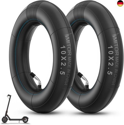 E Scooter Schlauch 10x2.50, Haltbarem 60/70-6.5 Schlauch Verdickter für Ninebot