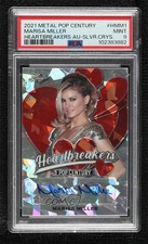 2021 Leaf Metal Pop Century Silver Crystals 6/37 Marisa Miller PSA 9 Auto he5