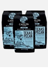 HEB Cafe Ole Pecan Ground Coffee Medium Roast 3 Pack 12oz (36oz Total)