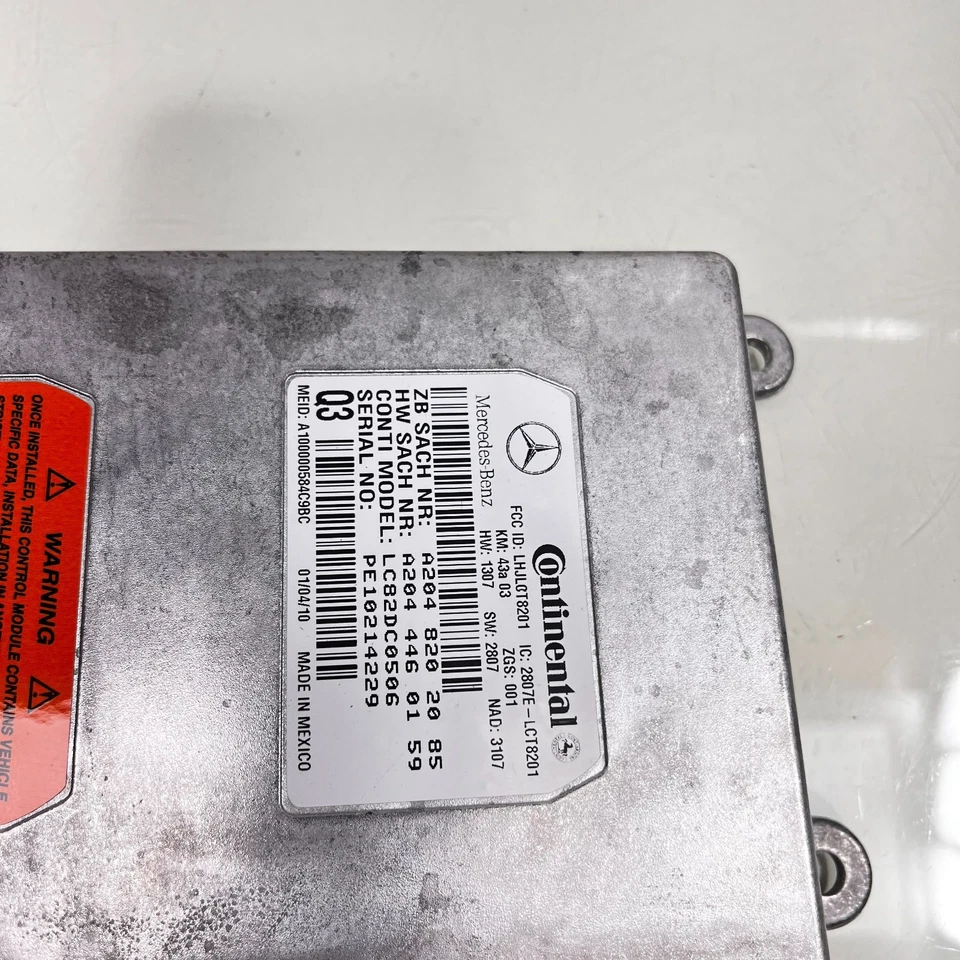 MERCEDES E350 W212 2010-2011 UNIDAD MÓDULO CONTROL VOZ COMUNICACIÓN A2048202085 Foto 2 de 4