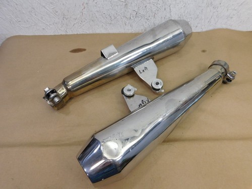 2018 Triumph Bonneville T120 Exhaust Mufflers Silencers - Bild 3 von 18