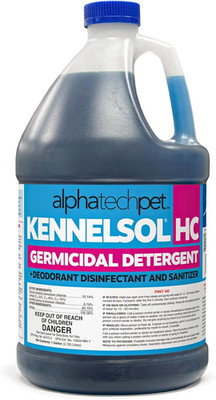 KennelSol HC 1-Step High Concentrated Kennel Cleaner - 1 Gallon Liquid...