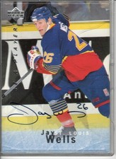 1995-96 UPPER DECK BAP JAY WELLS AUTO #S29