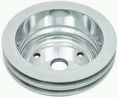 Pol Alum SBC Doppelrille Riemenscheibe RACING POWER CO-PACKAGED R9485POL