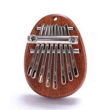 Mini Kalimba 8 Key Thumb Piano 1 Pack Water Drop Style Cute Instrument Portable
