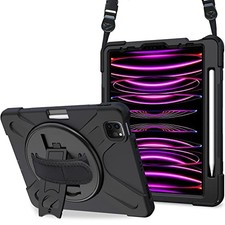 ProCase for iPad Pro 12.9 Inch Case 202 2018, Rugged Heavy Duty Shockproof Cover