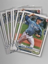 (8) 2021 Bowman #29 Brady Singer