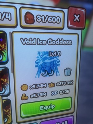 New Void Double Moon Ice Goddess X4!