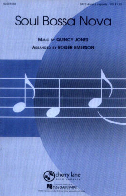 Soul Bossa Nova Noten für Chor SATB divisi a cappella Roger Emerson (Arr.)