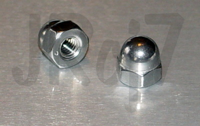 (x5pcs) 10-32 SS Acorn Nut Cap ~ 316 Stainless, Bike