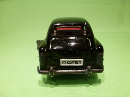 BANDAI VOLKSWAGEN 1600 TL TIN TOY BLECH - EXTREMELY RARE - GOOD CONDITION - Bild 4 von 11