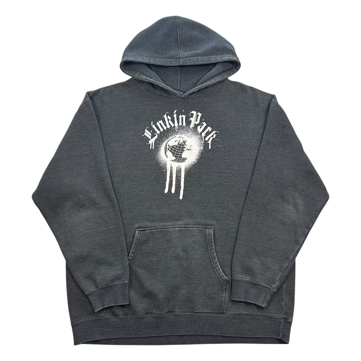 Vintage 2004 Linkin Park Band Hoodie Sweatshirt Size XL y2k Nu