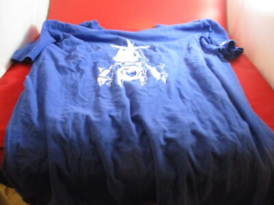 Knack Playstation 4 PS4 Blue Short Sleeve T-Shirt XL Shirt