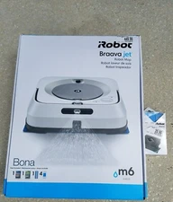 iRobot Braava Jet Floor Cleaning Mopping System WIFI M6 Robotic Bonus Pads