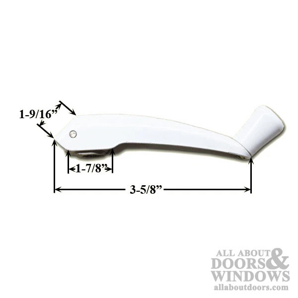 Pella Handle Cover and Folding Crank Handle Left Hand Awning Casement Windows - Image 2 of 2